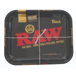 Raw Medium size black rolling tray for wholesale B2B