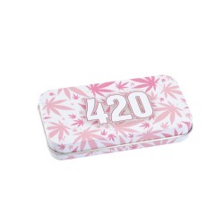 Syndicase Tin Box - 420 Pink