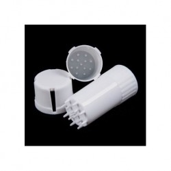 Container with Grinder - White