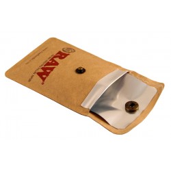 Raw portable pocket ashtray