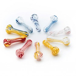 Glass weed pipe 9cm wholesale