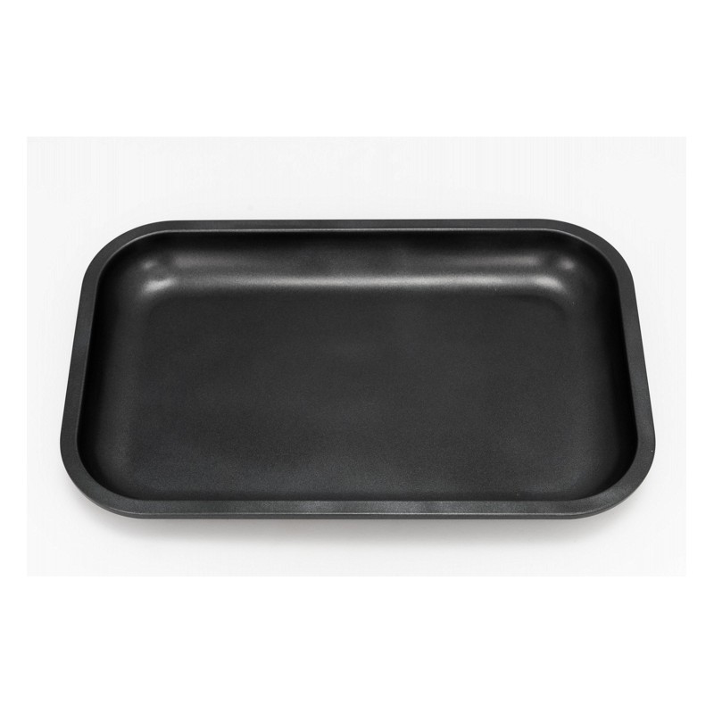 black slx rolling tray made from aluminium alloy with ceramic coating. for wholesale in italy