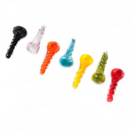 Pipa Curva In Vetro - Olio - Green Weed Shop - Foto 2