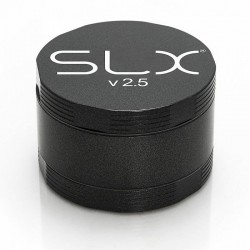 SLX grinder black v.2.5 62mm, high quality non-stick aluminium grinder with ceramic coating