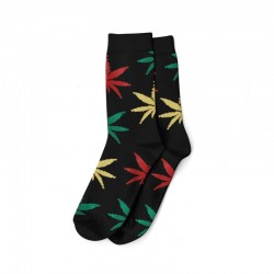 long socks with cannabis rasta design wholesale