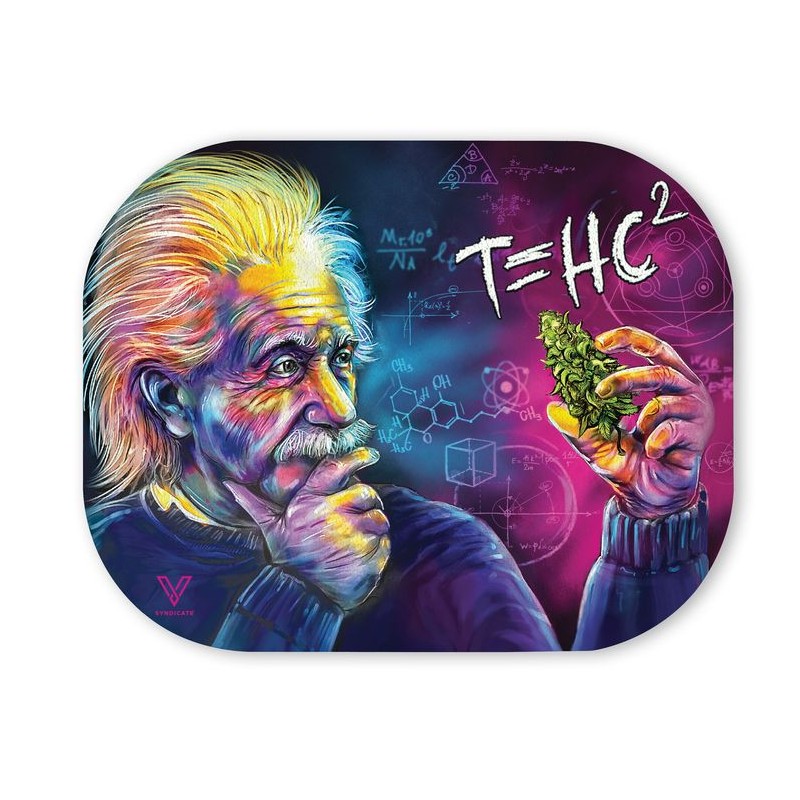 V-Syndicate magnetic rolling tray cover with Einstein T=HC2 design