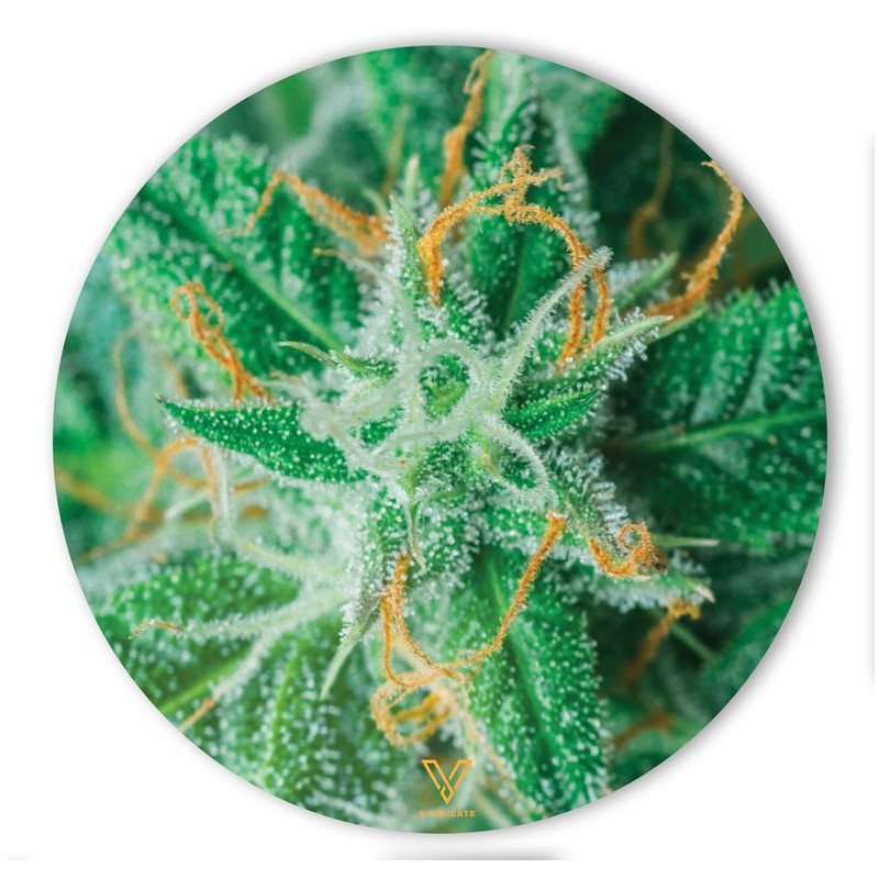 v-syndicate slikks dab mat made from silicone with AK-47 design