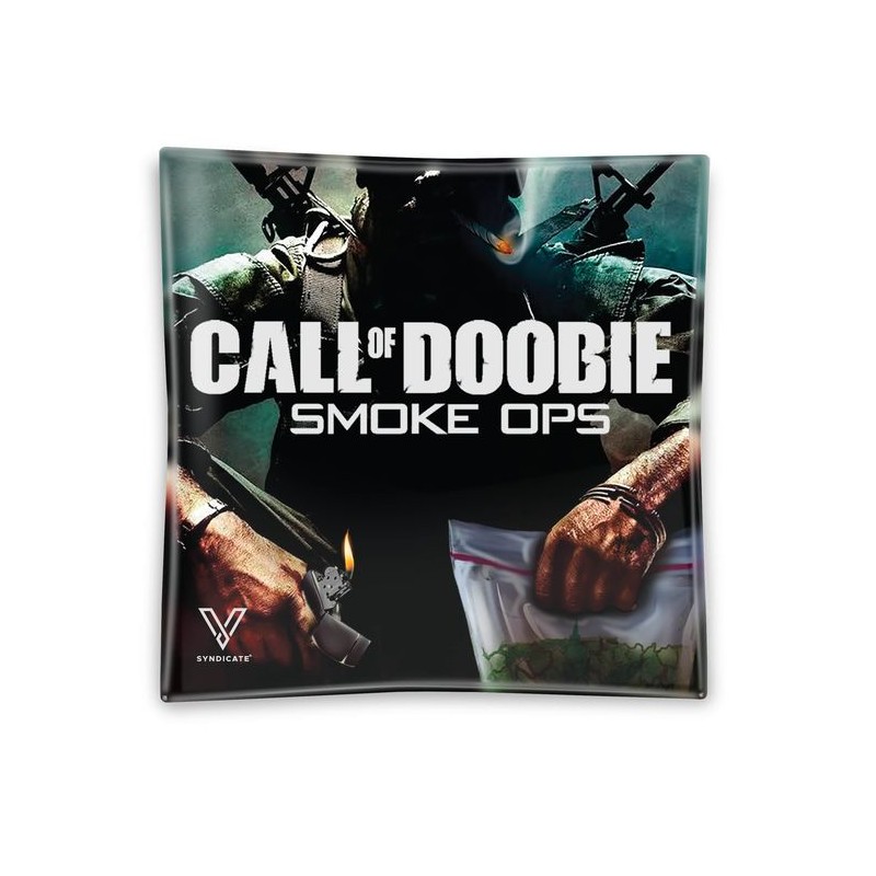 call of doobie glass ashtray by v-syndiacte in wholesale