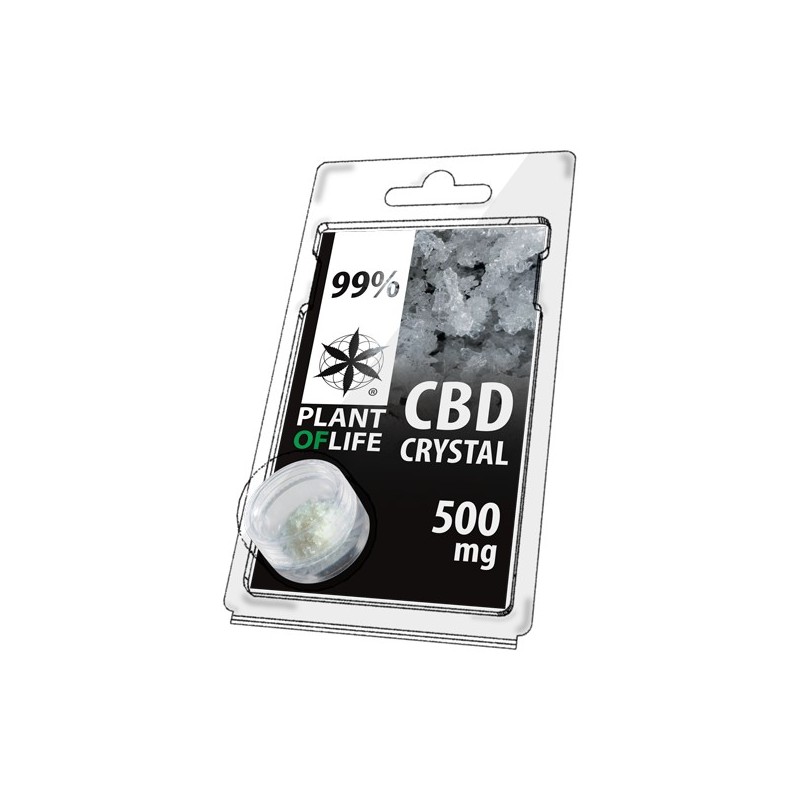 Plant of life CBD crystals 500mg - 99% pure cbd for wholesale