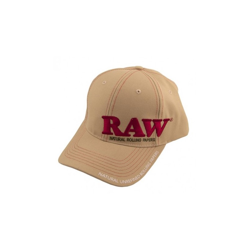 RAW Beige baseball cap for wholesale