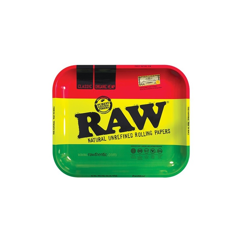 Raw Rawsta metal rasta rolling tray wholesale