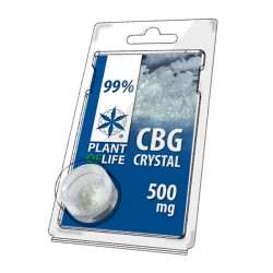 Cristaux de CBG purs 500 mg Fournisseur en gros de Plant of Life