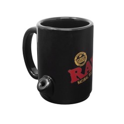 Raw Coffee mug with pipe