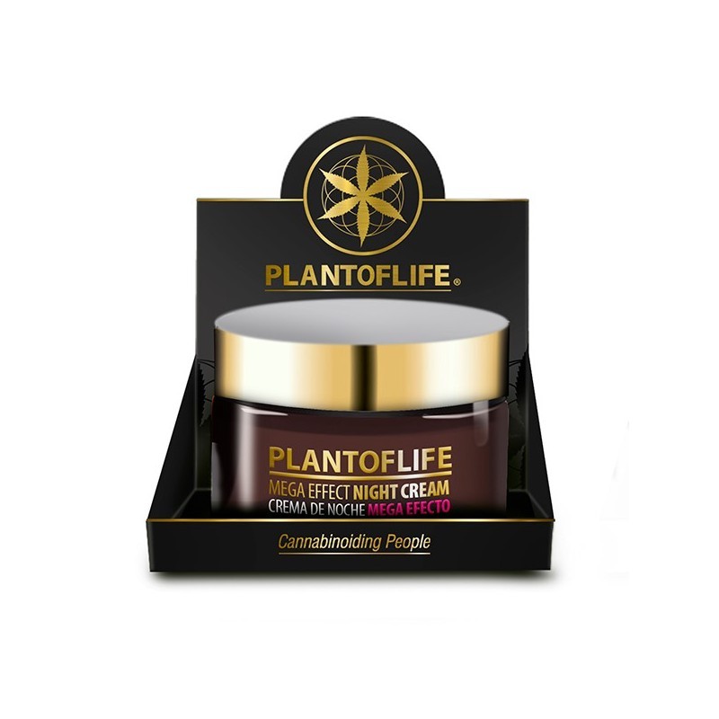 Plant of Life Mega Effect Crema da notte al CBD. Fornitore all'ingrosso