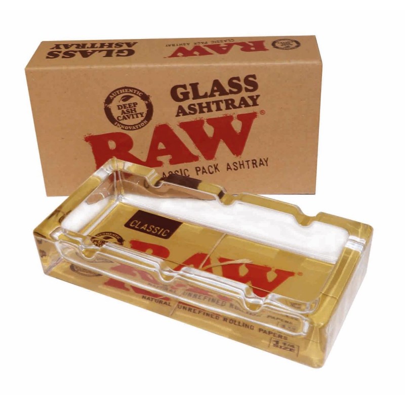 Raw Glass Pack Ashtray Wholesale