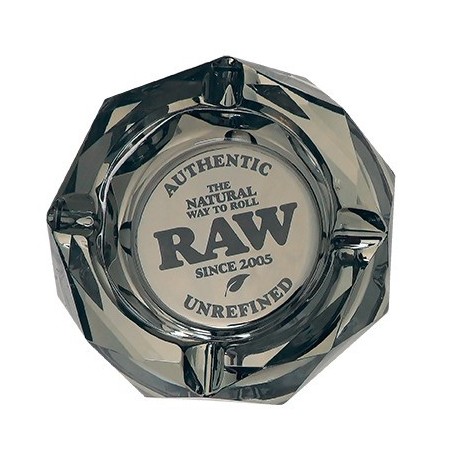 Posacenere In Cristallo Raw - Edizione Limitata, Vetro Grezzo, Design Minimal