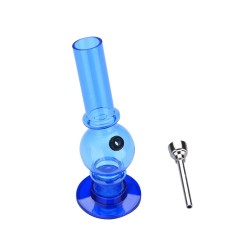 mini acrylic bong blue