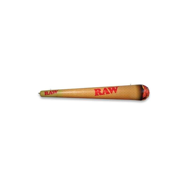Raw Rolling Papers inflatable joint shop display