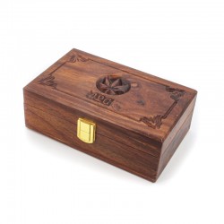 Scatola in legno 420 spliff box