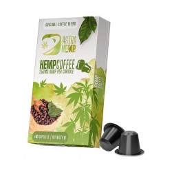 Astra Hemp Coffee Capsules made with Hemp Extract. Wholesale for Nespresso machine