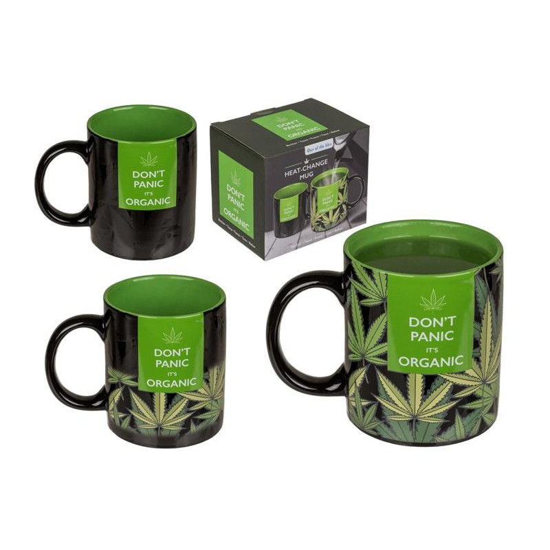 Colour-changing Coffee mug Cannabis Design - Wholesale Gifts