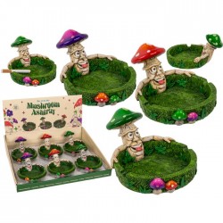 Mushrooms Ashtray 14 x 11 x...