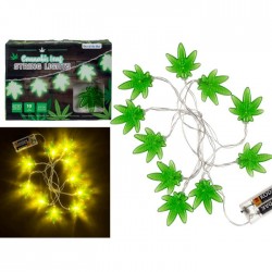 Cannabis Leaf LED String...