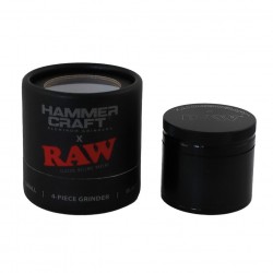 Hammercraft Raw Trita Erba Metallo Nero Piccolo 50mm vendita all'ingrosso