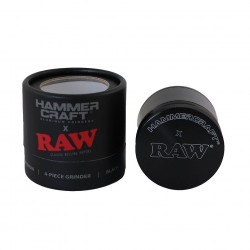 RAW x Hammer Craft Grinder 4-Pezzi 55mm Nero Ingrosso