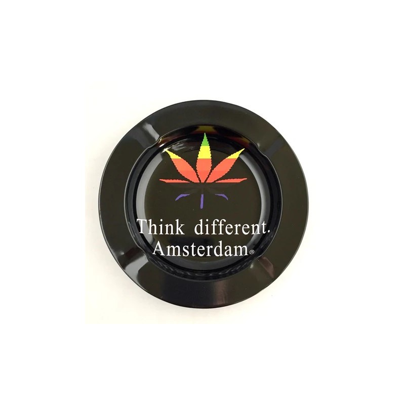 Wholesale metal ashtray - Think different Amsterdam