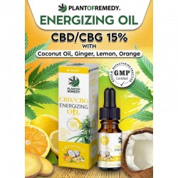 CBD & CBG Oil with Coconut, Lemon, Ginger - Plant of Remedy Wholesale B2B