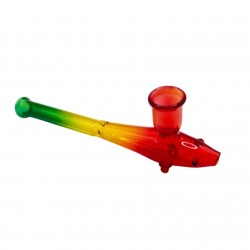Pipe Kawuum Fish en verre coloré en gros