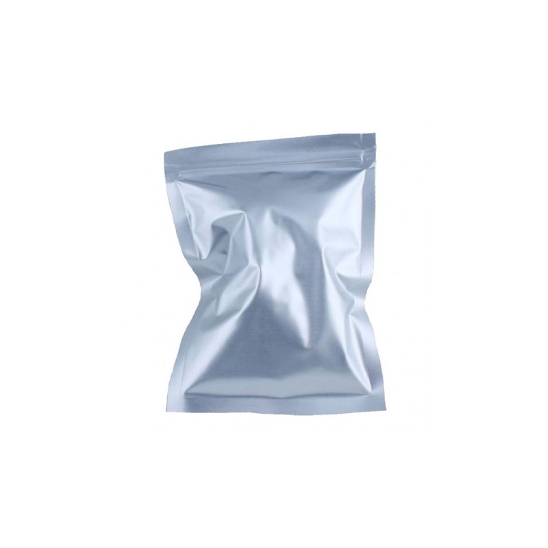Ingrosso Bustine zip in alluminio anti odore. Argento medio dimensioni